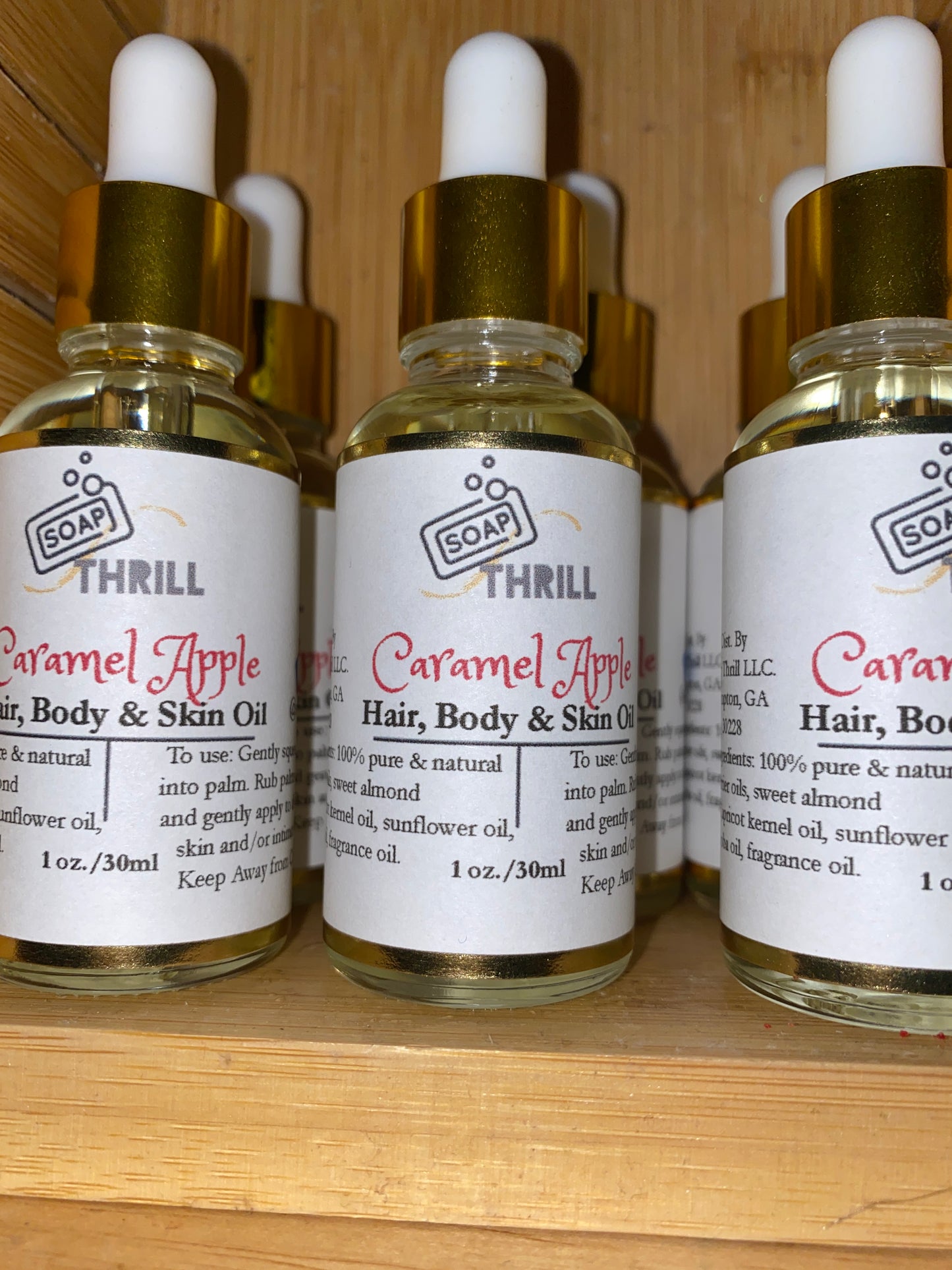 Caramel Apple - Hair, Body & skin oil (Yes, also beard oil)